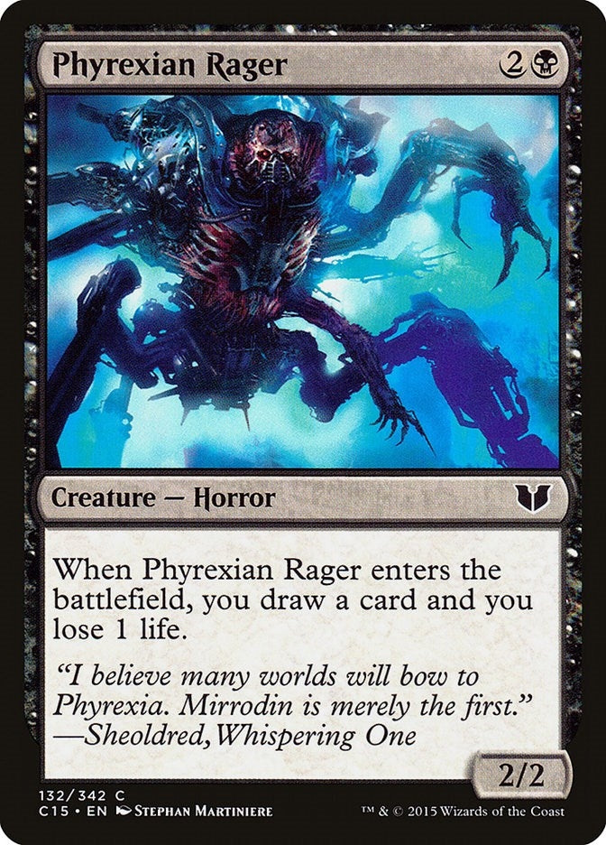 Phyrexian Rager (132) [C15] - MTG Single
