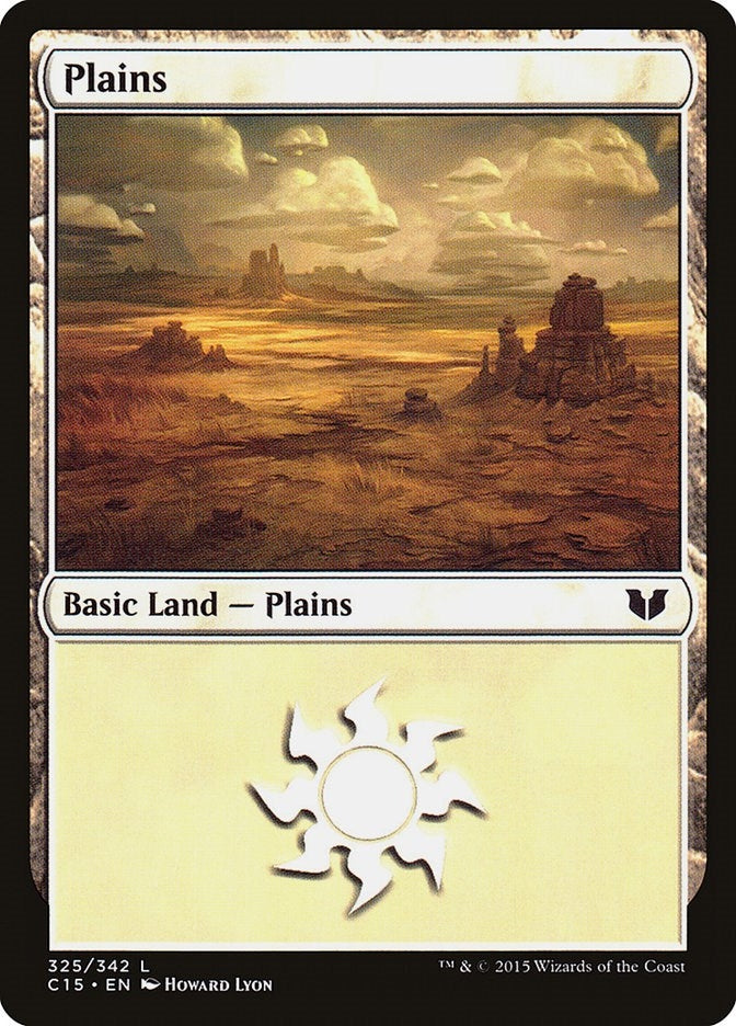 Plains (325) (325) [C15] - MTG Single