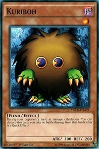 Kuriboh (A) (22) (YGLD) - YuGiOh Single