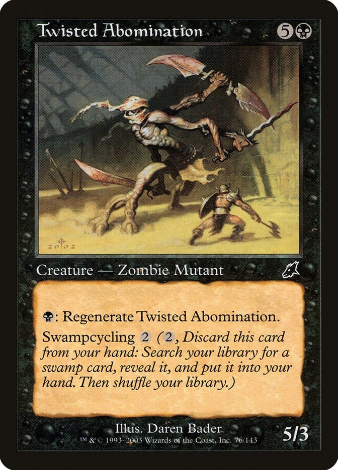 Twisted Abomination (76) [SCG] - MTG Single