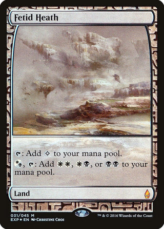 Fetid Heath (31) [EXP] - MTG Single
