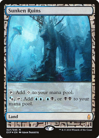 Sunken Ruins (27) [EXP] - MTG Single