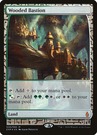 Wooded Bastion (30) [EXP] - MTG Single