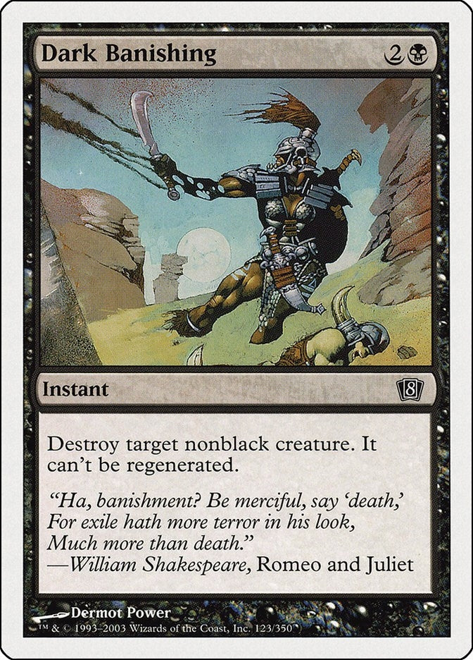 Dark Banishing (123) [8ED] - MTG Single