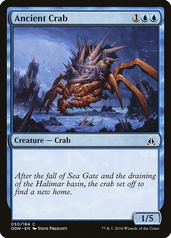 Ancient Crab (50) [OGW] - MTG Single