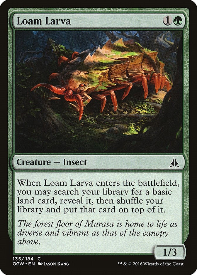 Loam Larva (135) [OGW] - MTG Single