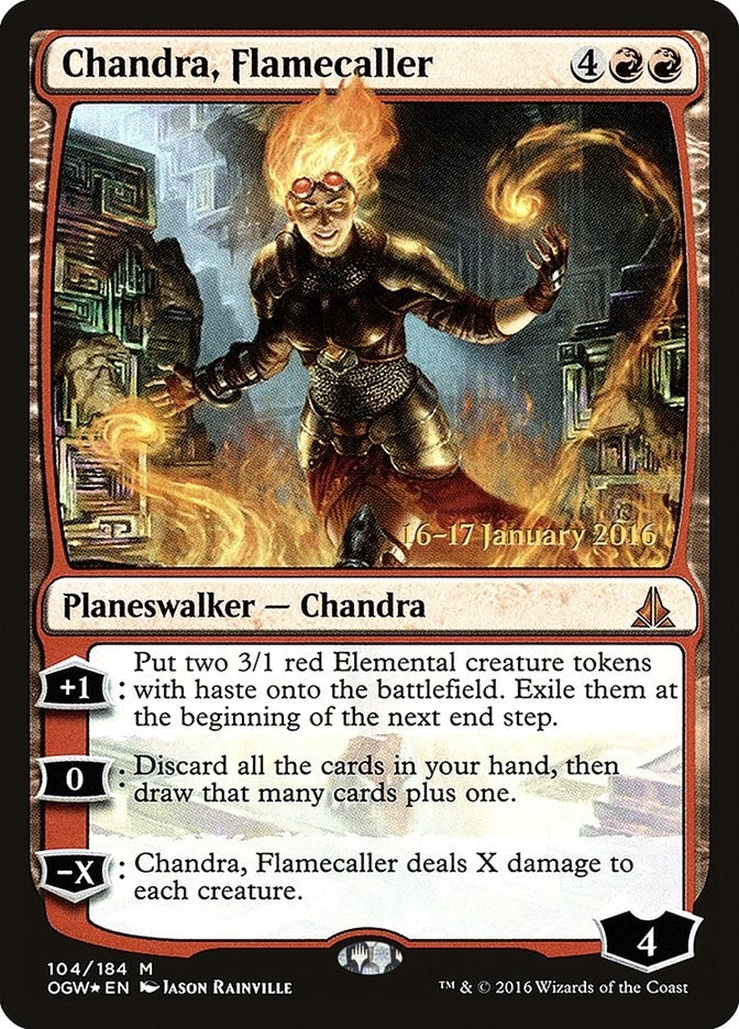 Chandra Flamecaller (104) [PRE] - MTG Single
