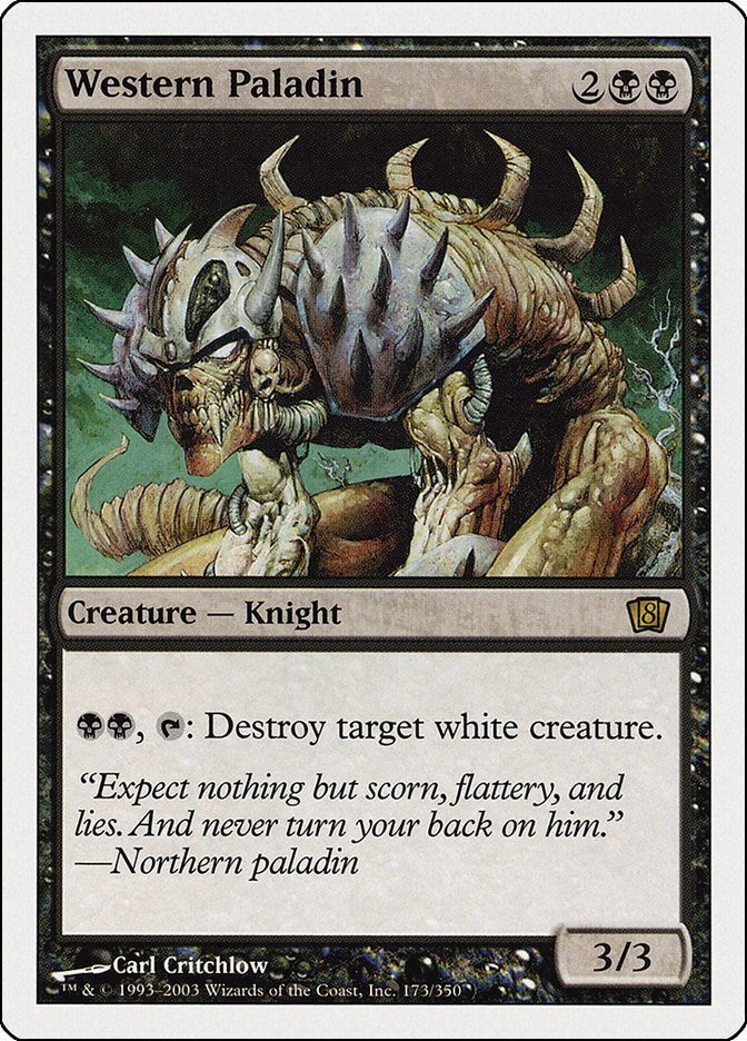 Western Paladin (173) [8ED] - MTG Single