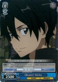 ’Beater’ Kirito (20103) [SAO/S20] - Weiss Schwarz Single