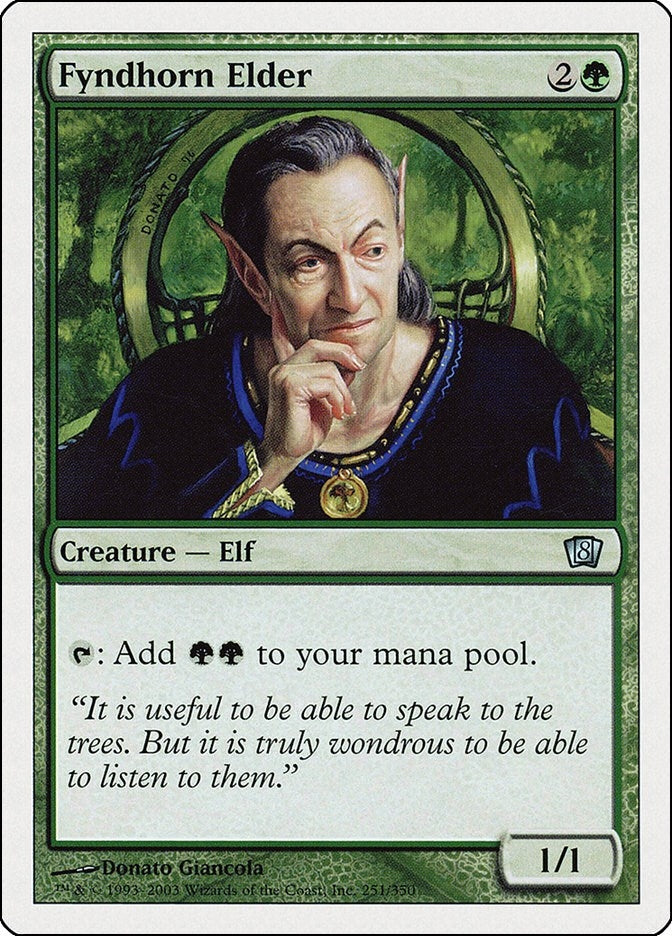 Fyndhorn Elder (251) [8ED] - MTG Single
