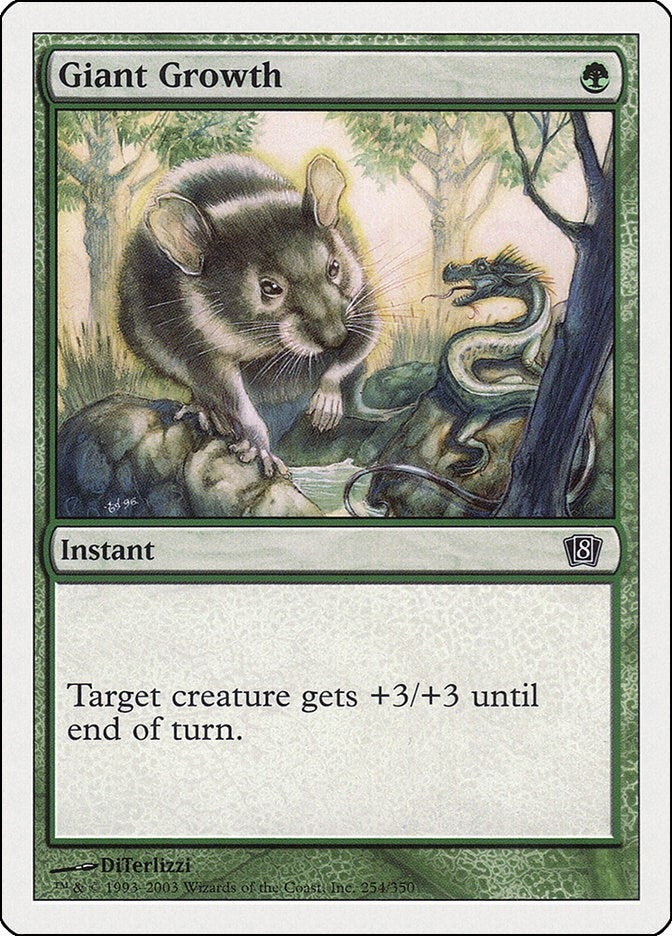 Giant Growth (254) [8ED] - MTG Single