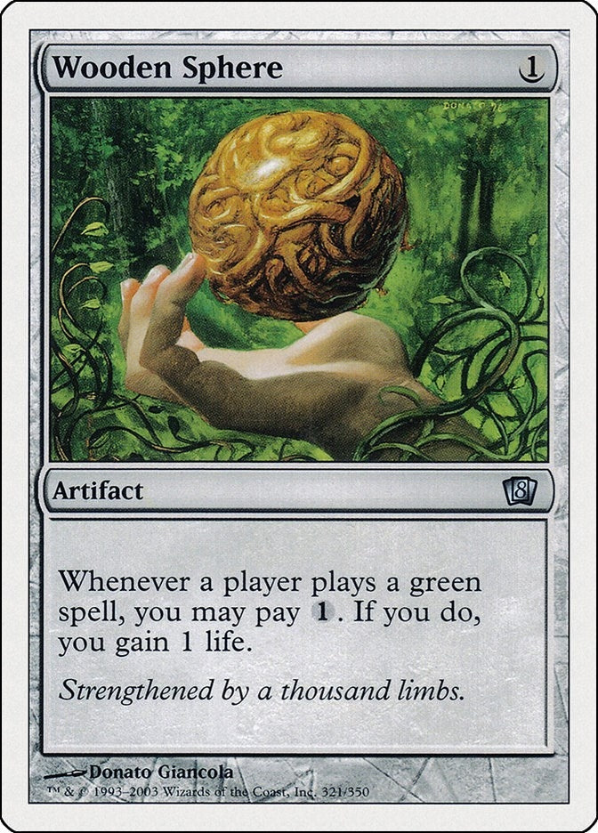 Wooden Sphere (321) [8ED] - MTG Single