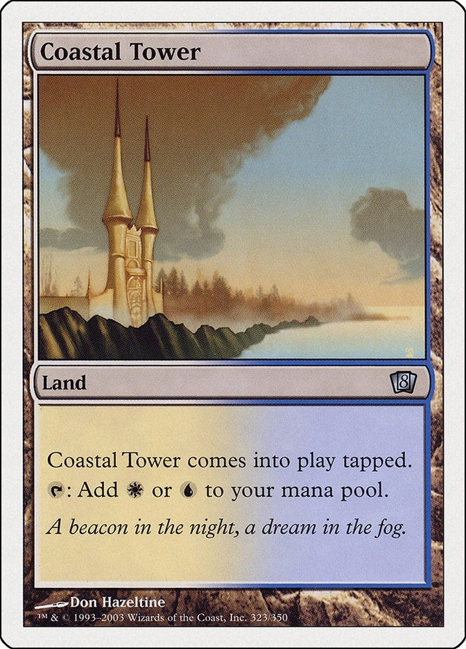 Coastal Tower (323) [8ED] - MTG Single