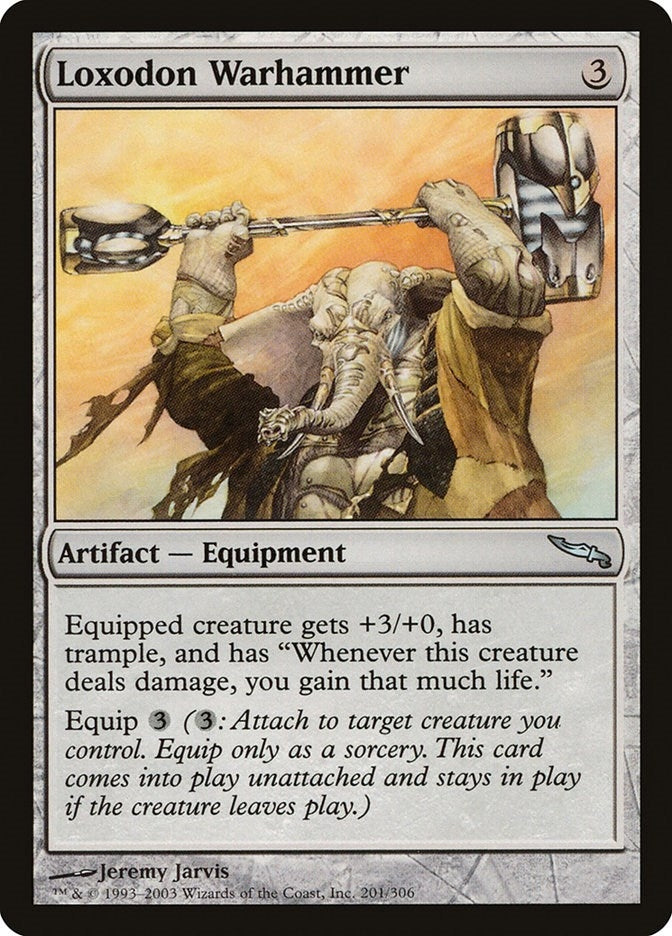 Loxodon Warhammer (201) [MRD] - MTG Single