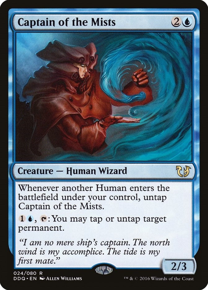 Captain of the Mists (24) [DDQ] - MTG Single