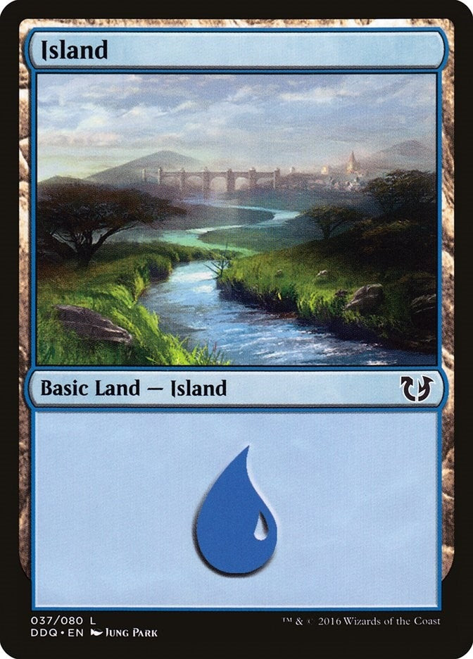 Island (037) (37) [DDQ] - MTG Single