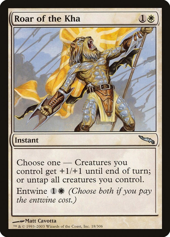 Roar of the Kha (18) [MRD] - MTG Single