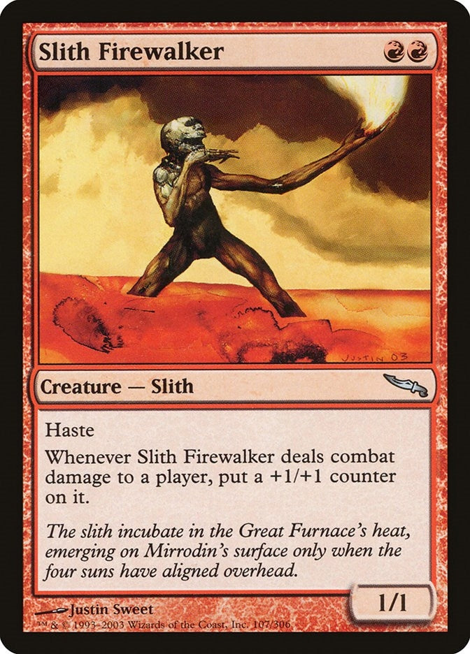 Slith Firewalker (107) [MRD] - MTG Single
