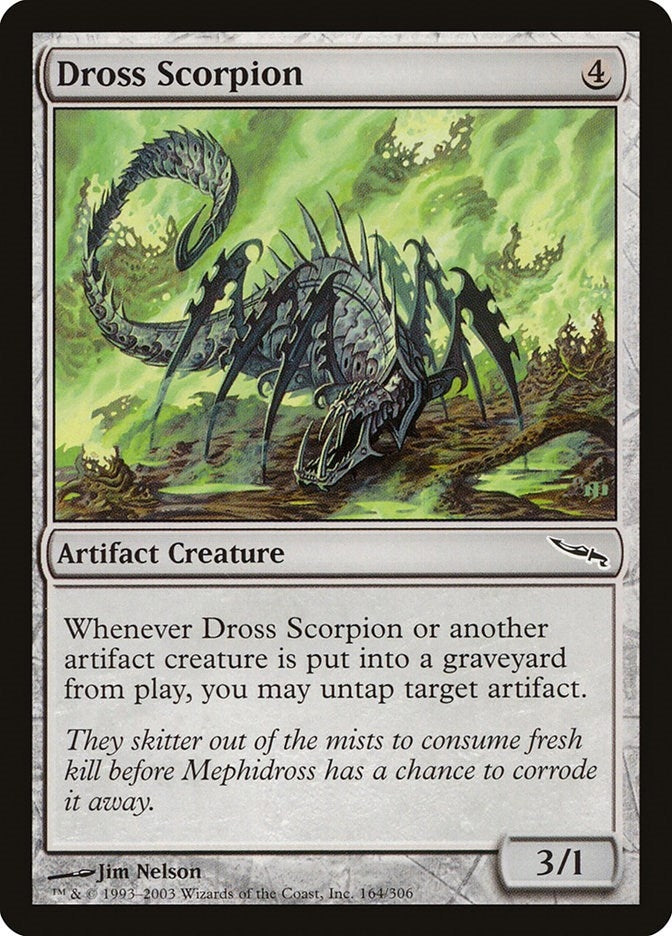 Dross Scorpion (164) [MRD] - MTG Single