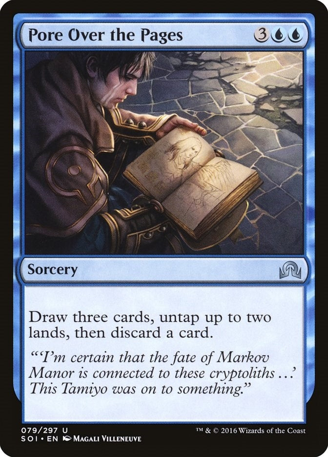 Pore Over the Pages (79) [SOI] - MTG Single