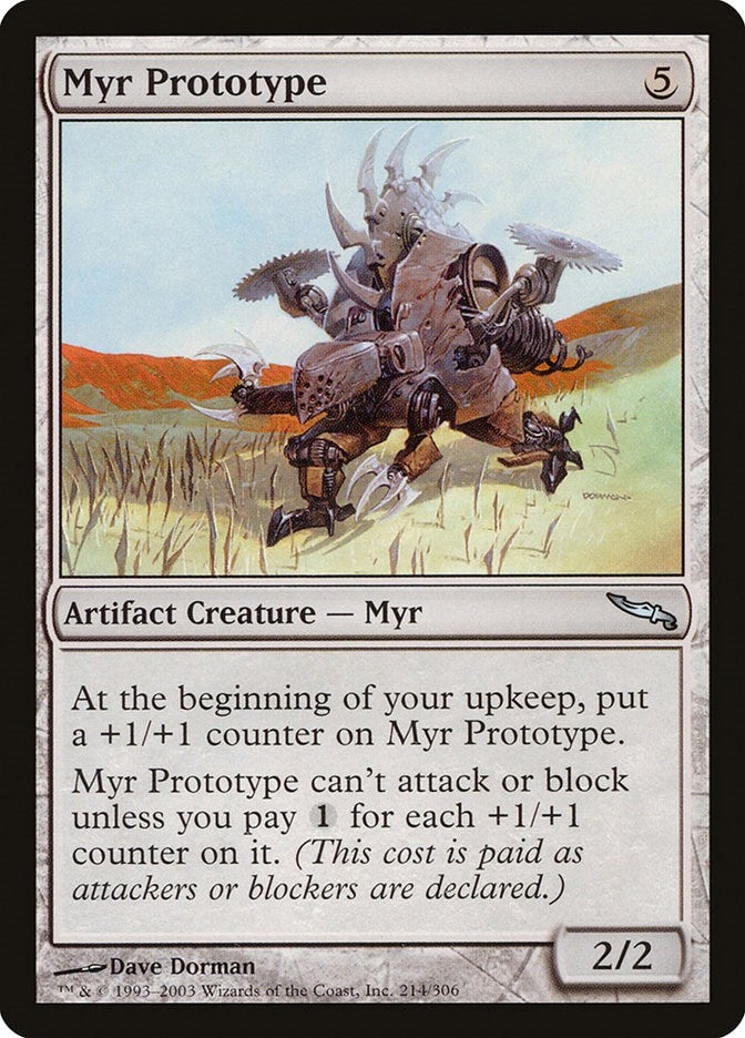 Myr Prototype (214) [MRD] - MTG Single