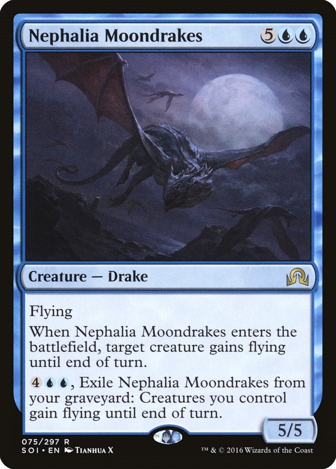 Nephalia Moondrakes (75) [SOI] - MTG Single