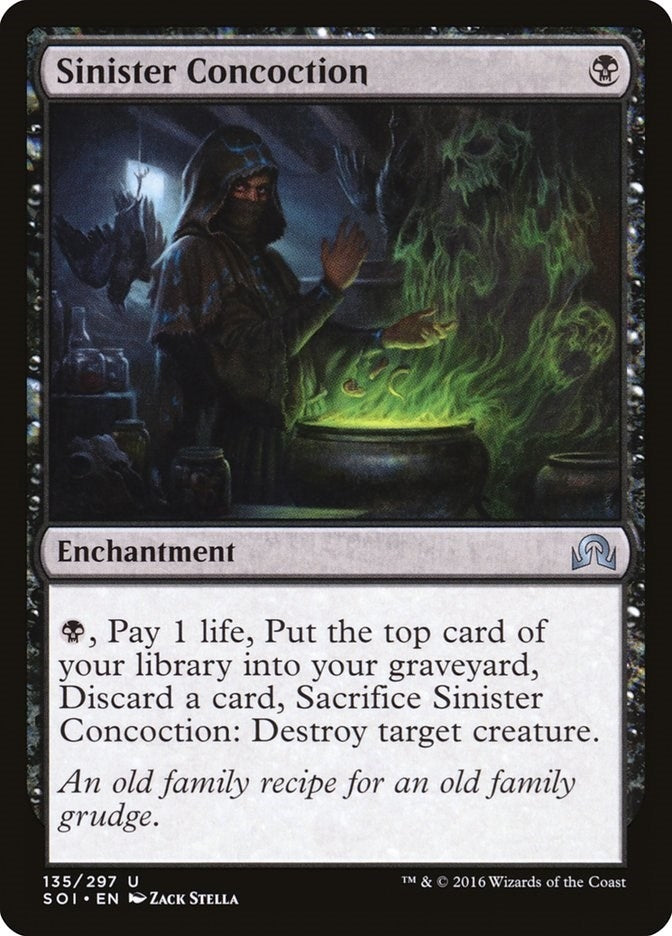 Sinister Concoction (135) [SOI] - MTG Single