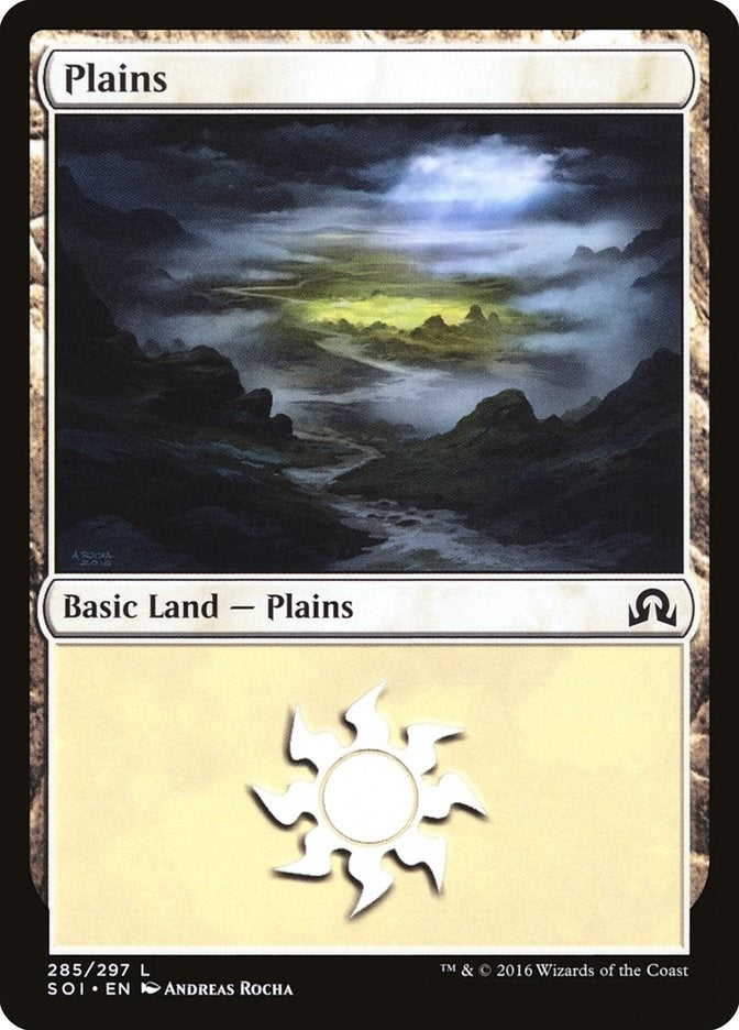 Plains (285) (285) [SOI] - MTG Single
