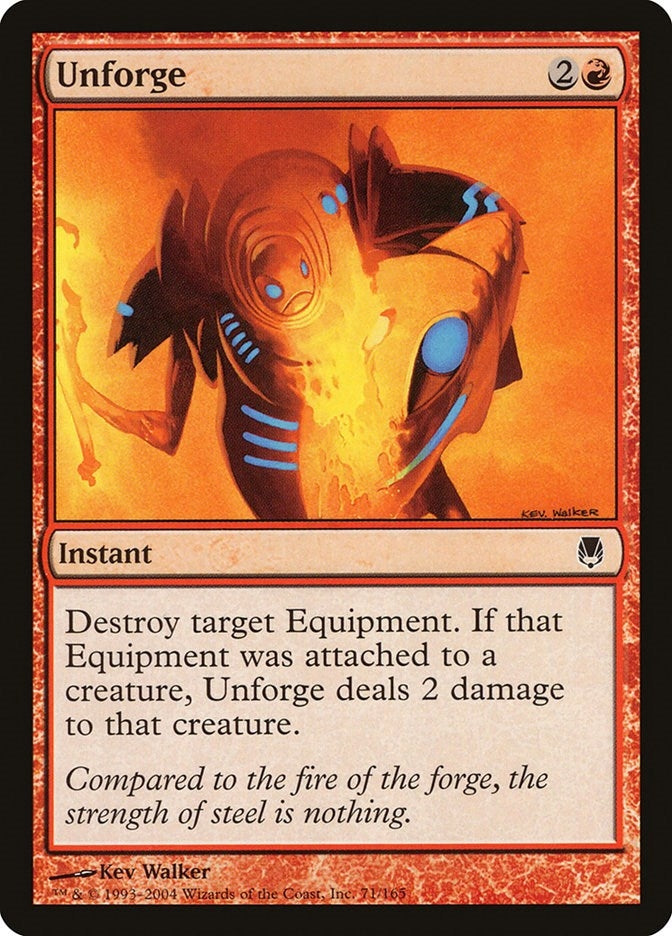 Unforge (71) [DST] - MTG Single