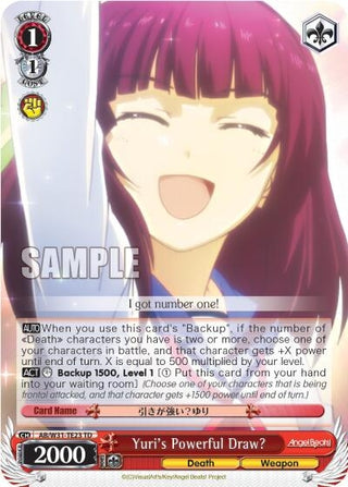 Yuri’s Powerful Draw? (3123) [AB/W31] - Weiss Schwarz Single