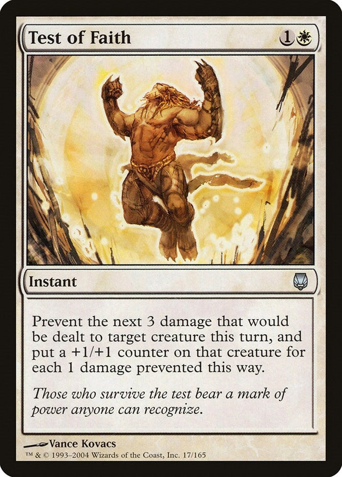 Test of Faith (17) [DST] - MTG Single