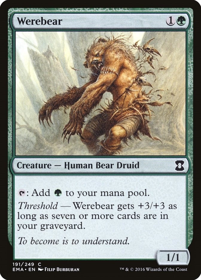 Werebear (191) [EMA] - MTG Single