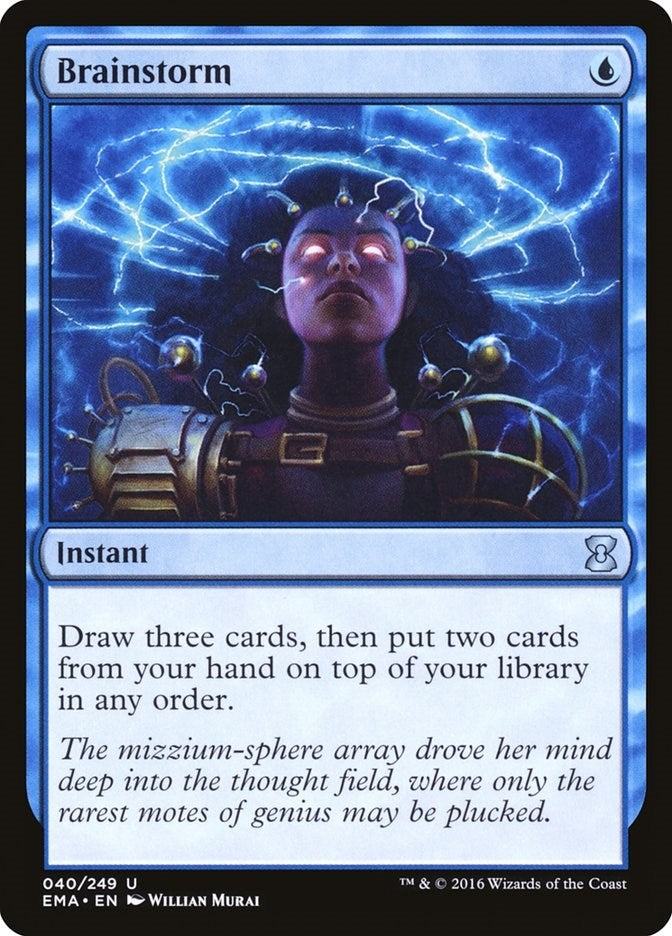 Brainstorm (40) [EMA] - MTG Single