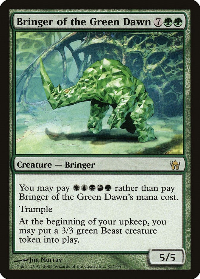 Bringer of the Green Dawn (83) [5DN] - MTG Single