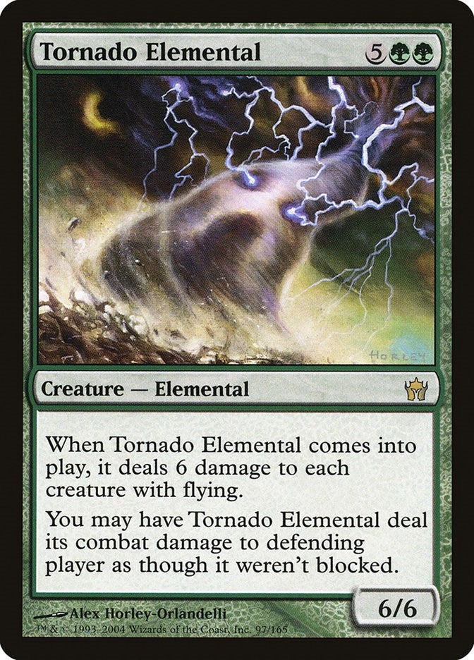 Tornado Elemental (97) [5DN] - MTG Single
