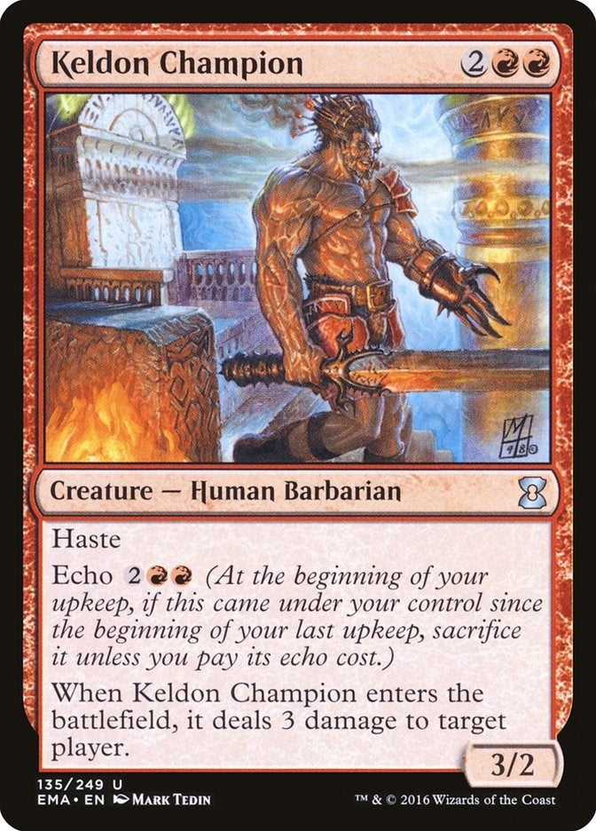 Keldon Champion (135) [EMA] - MTG Single