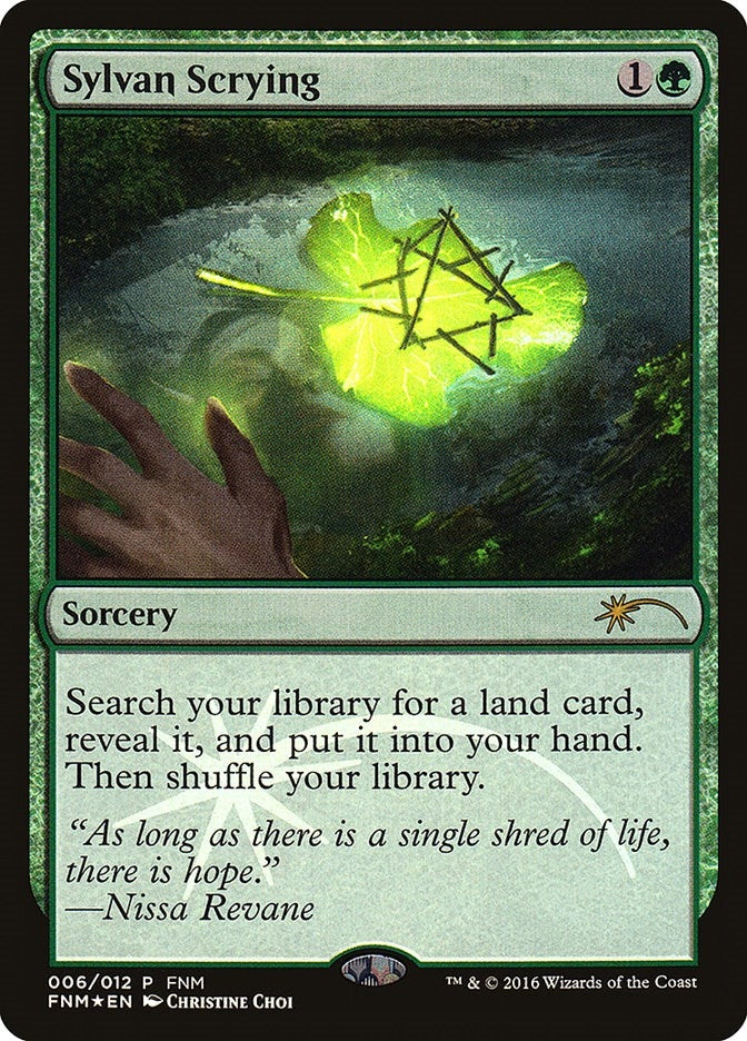 Sylvan Scrying (6) [FNM] - MTG Single