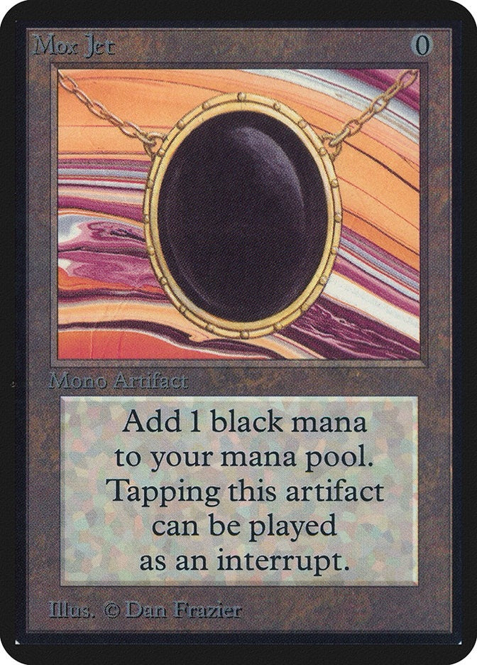 Mox Jet [LEA] - MTG Single