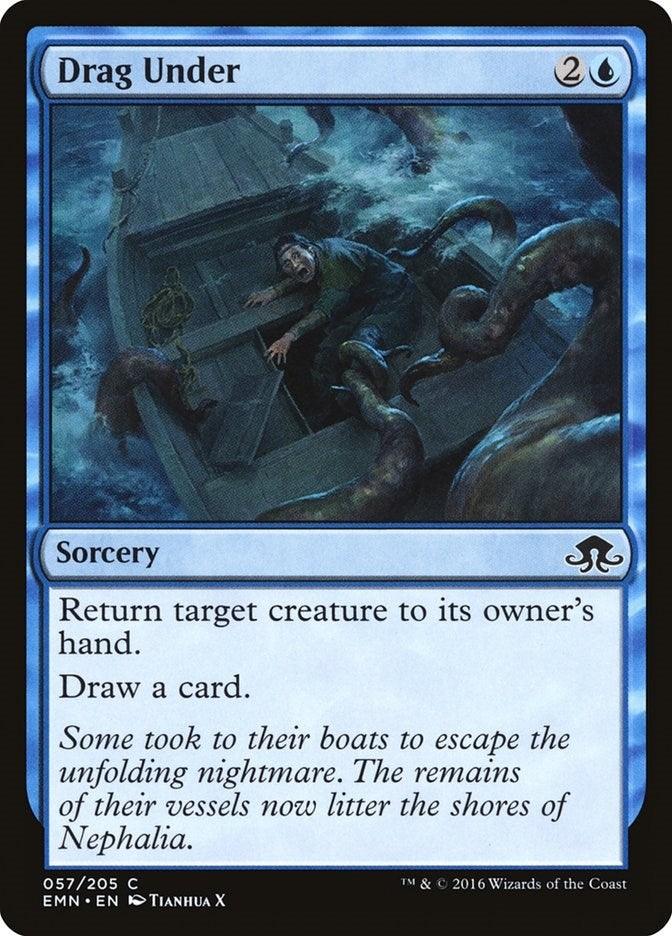 Drag Under (57) [EMN] - MTG Single