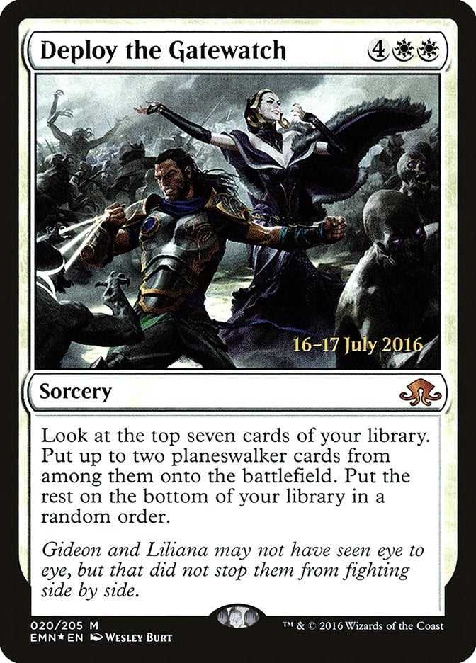 Deploy the Gatewatch (20) [PRE] - MTG Single