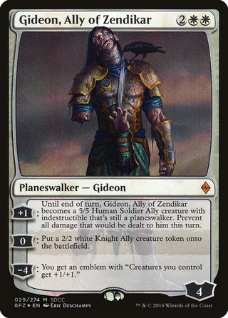 Gideon Ally of Zendikar (SDCC 2016 Exclusive) (29) [MEDIA] - MTG Single