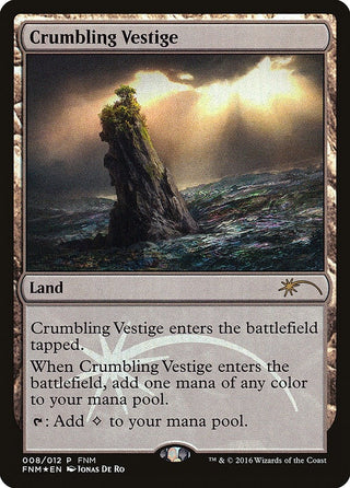 Crumbling Vestige (8) [FNM] - MTG Single