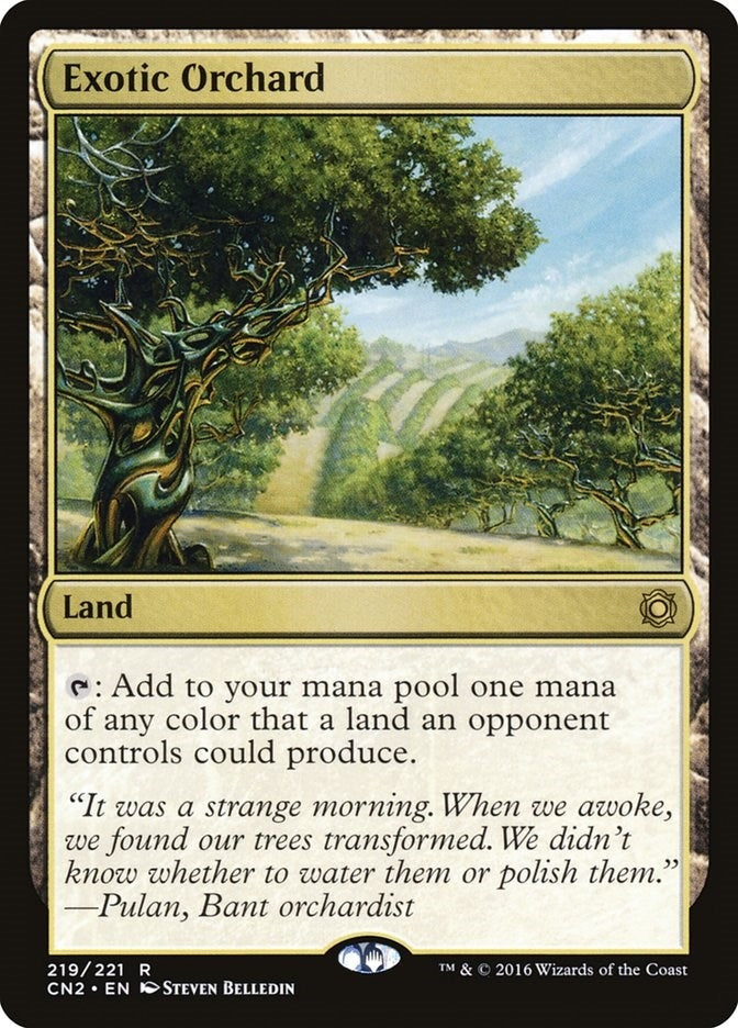 Exotic Orchard (219) [CN2] - MTG Single