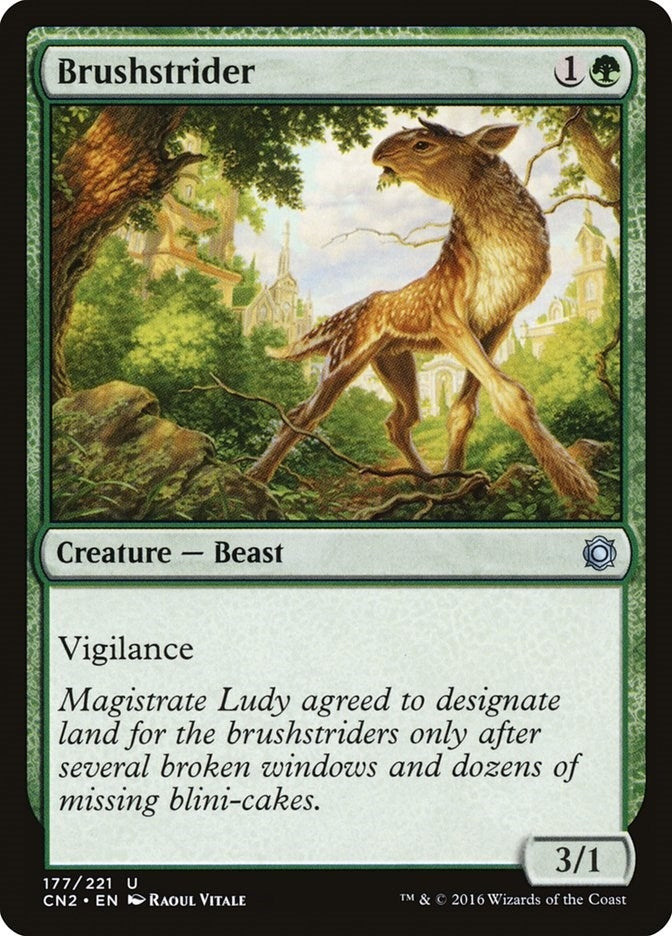 Brushstrider (177) [CN2] - MTG Single