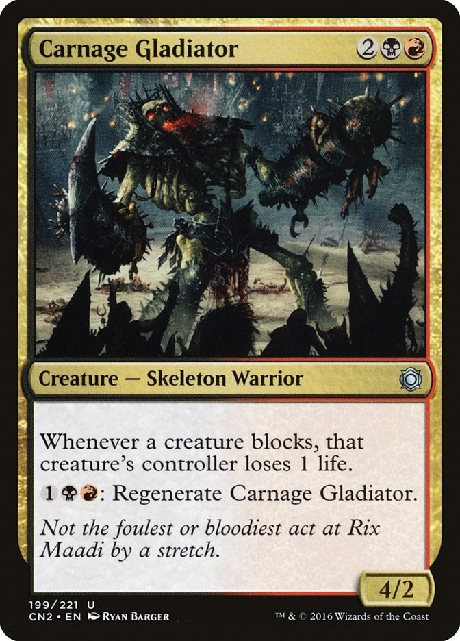 Carnage Gladiator (199) [CN2] - MTG Single