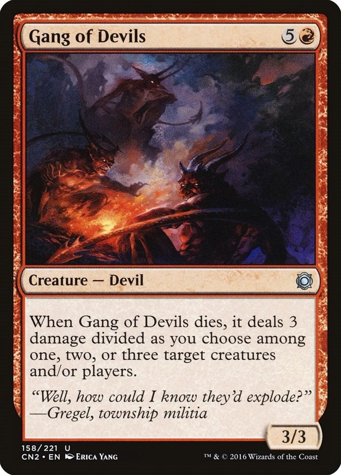 Gang of Devils (158) [CN2] - MTG Single