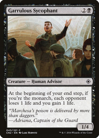 Garrulous Sycophant (43) [CN2] - MTG Single