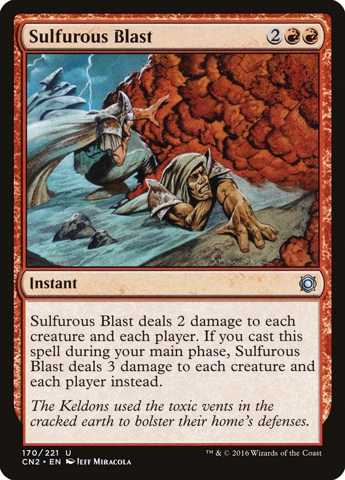 Sulfurous Blast (170) [CN2] - MTG Single
