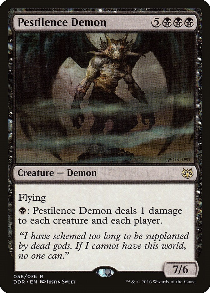 Pestilence Demon (56) [DDR] - MTG Single