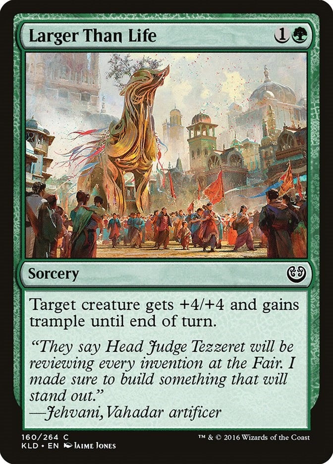 Larger Than Life (160) [KLD] - MTG Single